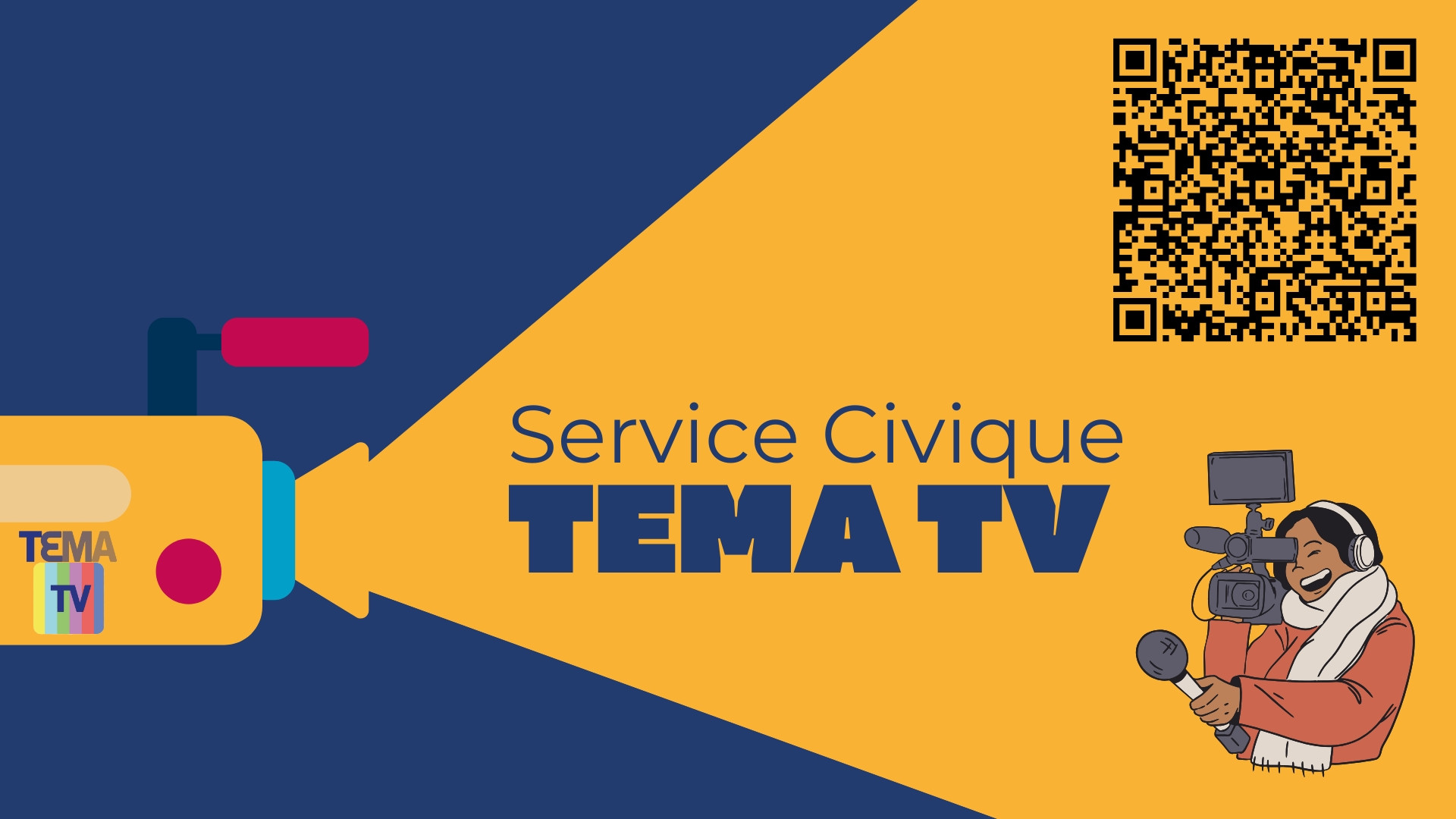 service civique TEMA TV