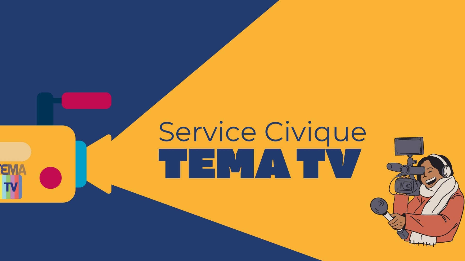 Service Civique TEMA TV septembre 2023