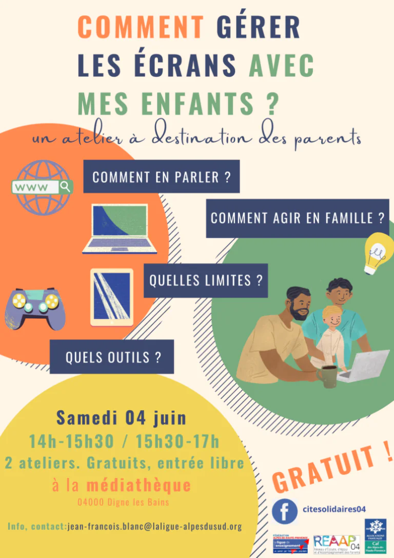 COMMENT GÉRER LES ÉCRANS AVEC MES ENFANTS